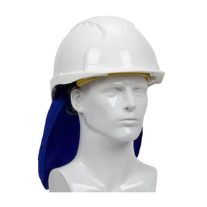 Evaporative Cooling Hard Hat Pad with Neck Shade