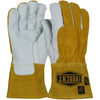 6243 PIP AR Premium Top Grain Goatskin Leather MIG Welder's Glove with Split Cowhide Back and Para-Aramid Liner, 12/PR