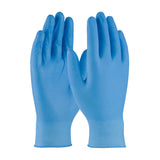 63-532PF, PIP, Disposable Nitrile Glove, Powder Free with Textured Grip Color: Blue  - 4 mil-  Sold in 10 boxes/case