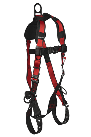 7010C, Falltech Tradesman® Pro 3D Standard Non-belted Full Body Harness, Tongue Buckle Leg Adjustments