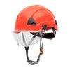 Honeywell Fibre Metal Safety Helmet (Ratchet Suspension) Look up. Look down. Helmet - On