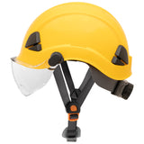 Honeywell Fibre Metal Safety Helmet (Ratchet Suspension) Look up. Look down. Helmet - On