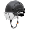 Honeywell Fibre Metal Safety Helmet (Ratchet Suspension) Look up. Look down. Helmet - On