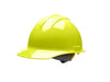 PIP Cap Style Hard Hat with HDPE Shell, 6-Point Polyester Suspension and Wheel Ratchet Adjustment