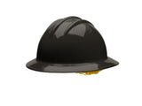 PIP Full Brim Hard Hat with HDPE Shell, 6-Point Polyester Suspension and Wheel Ratchet Adjustment