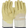 Latex CoatedGlove with Jersey Liner and Crinkle Finish on Palm, Fingers & Knuckles - Safety Cuff