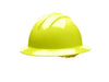 PIP Full Brim Hard Hat with HDPE Shell, 6-Point Polyester Suspension and Wheel Ratchet Adjustment