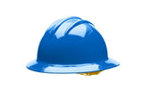 PIP Full Brim Hard Hat with HDPE Shell, 6-Point Polyester Suspension and Wheel Ratchet Adjustment