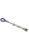 Reusable 1" multi-directional temp. anchor use in existing cured concrete structures ; Rated to 10,000 lbs.