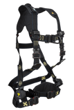 8077FDQC, Falltech 2D Climbing Non-Belted Full Body Harness, Overmolded Quick Connect Adjustments