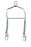 Retrieval Yoke with Snap Hooks, Shoulder attach, 28" Long x 12" wide