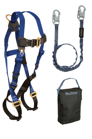 Back D-ring , Mating Buckles, 6' Internal Lanyard and Gear Bag