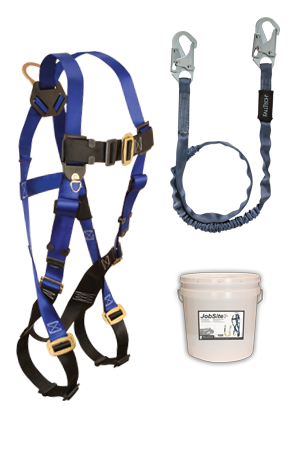 7015 Harness; 8259 Shock Absorbing Lanyard