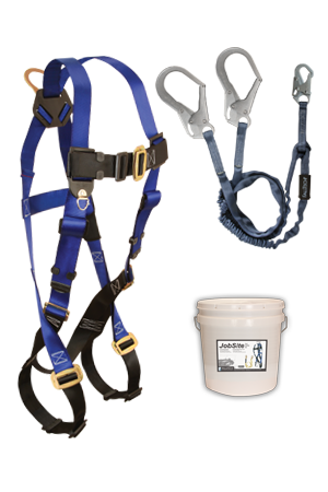 7015 Harness; 8259Y Shock Absorbing Lanyard