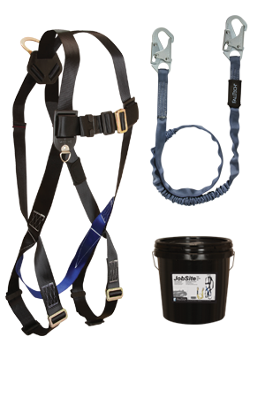 7007 Harness; 8259 Shock Absorbing Lanyard