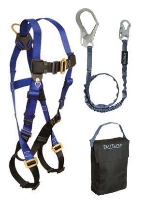 Back D-ring, Mating Buckles, 6' Internal, Rebar and Gear Bag