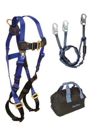 Back D-ring, Mating Buckles, 6' Internal Y-Leg and Gear Bag
