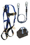 Back and Side D-rings, Tongue Buckles, 6' Internal Lanyard and Gear Bag