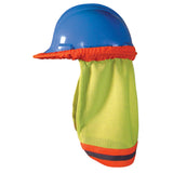 OK-1 5057009 High Visibility Mesh Hard Hat Shade - Yellow/Orange (Pack of 6)