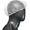 1821  SPUNBONDED POLYPROPYLENE  BOUFFANT CAP White- 1000 count