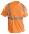 OccuNomix LUX-SSETP2B Type R Class 2 Wicking Birdseye Mesh Safety T-Shirt - Yellow/Orange