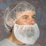 Beard Covers - West Chester UBC 18" SBP Beard Cover - "latex Free Elastic" 12 Gram Poly Pro Material