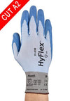 Coated Gloves - Ansell HyFlex 11-518,12 Pair, PU Coated, A2 Cut Resistant, Dyneema