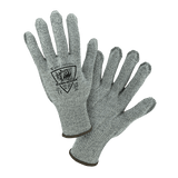 Cut Resistant Gloves - West Chester 713DG PosiGrip: Gray Light Weight HPPE Liner, ANSI A4 Cut Level 12 Pair