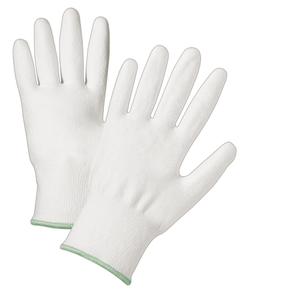 Cut Resistant Gloves - West Chester 720DWU White HPPE A2 Cut Resistant, White PU Coated 12 Pair