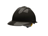 PIP Cap Style Hard Hat with HDPE Shell, 6-Point Polyester Suspension and Wheel Ratchet Adjustment