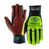 Impact Gloves - Impact Glove, Oil & Gas, West Chester 87030, Rig Cat 5, 6 Pair