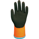 Latex Coated Gloves - Wonder Grip WG-380 Thermo, Double Latex Palm Cold Weather Glove 12 Pair