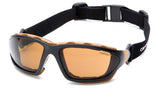 Safety Glasses - Carhartt Carthage Anti-Fog Safety Glasses With Interchangeable Temples/Strap 12 Pair