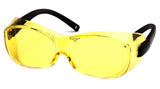 Safety Glasses - Pyramex OTS Visitor Safety Glasses, Over The Glasses, OTG 12 Pair