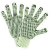 String Knit Gloves - West Chester 708SKBS Mens String Knit PVC Dotted 2 Sides Glove 12 Pair